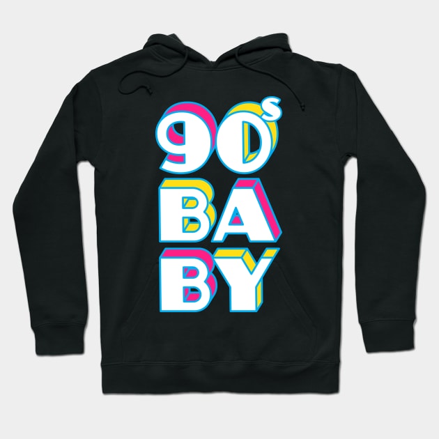 90s Baby Hoodie by GuiltlessGoods